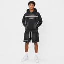 Sun Fade Contrast Tape Fleece Hoodie
