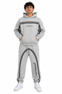 Sun Fade Contrast Tape Fleece Hoodie